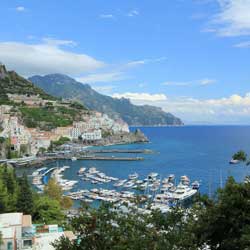 Amalfi - Vue depuis la route