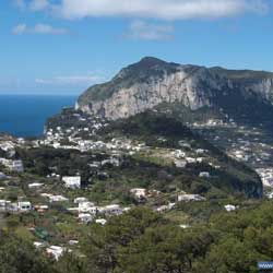 Capri - Vue depuis l'ouest