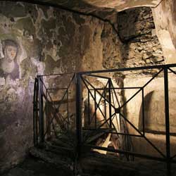 Catacombes de San Gaudioso - Fresque de Balducci