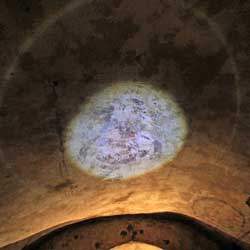 Catacombes de San Gaudioso - Fresque du Christ