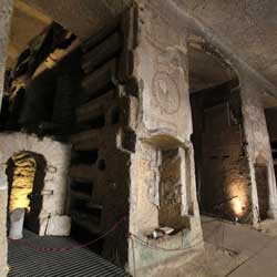 Catacombes de San Gennaro - Niveau inférieur