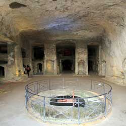 Catacombes de San Gennaro - Vestibule inférieur