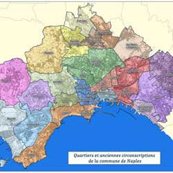 Commune de Naples - Circonscrizioni