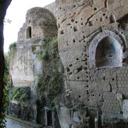 Crypta neapolitana - Fresque