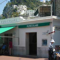 Funiculaire de Capri - Piazzetta