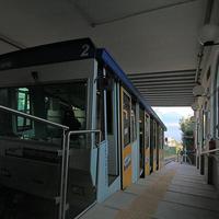 Funiculaire de Mergellina - Départ de la via Manzoni