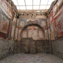 Herculanum - Fresques du collège des prêtres d'Auguste