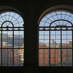 Palazzo Reale - Vue sur le Vomero