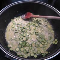 Pasta con le zucchine - Lait