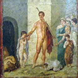 Peinture romaine - Thésée