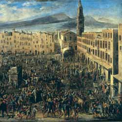 Révolte de Masaniello - Piazza del Mercato