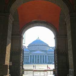 San Francesco di Paola - Depuis le palazzo reale