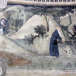 San Giovanni a Carbonara - Détail fresque