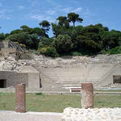 Villa de Pausilypon - Théâtre