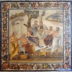 Mosaïque romaine - Philosophes