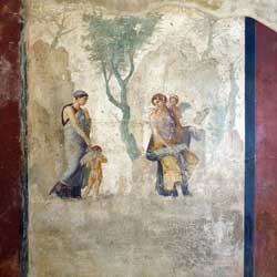 Peinture romaine - Eros puni